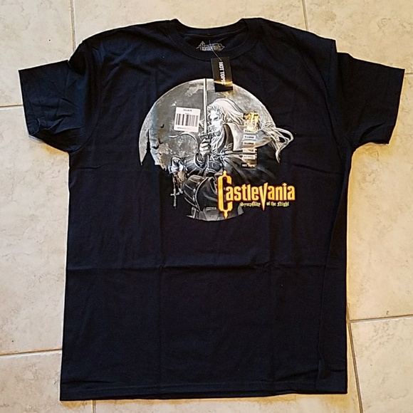 Hot Topic Castlevania Black Shirt 